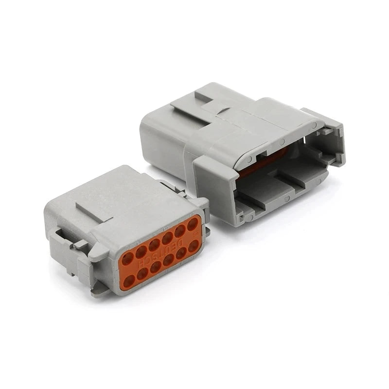 ឧបករណ៍ភ្ជាប់ការពារទឹក DT DTM DTP DTF ចំនួន 20 ឈុត សម្រាប់រថយន្ត ឡានដឹកទំនិញ (DTM04-2/3/4/6/8/12)