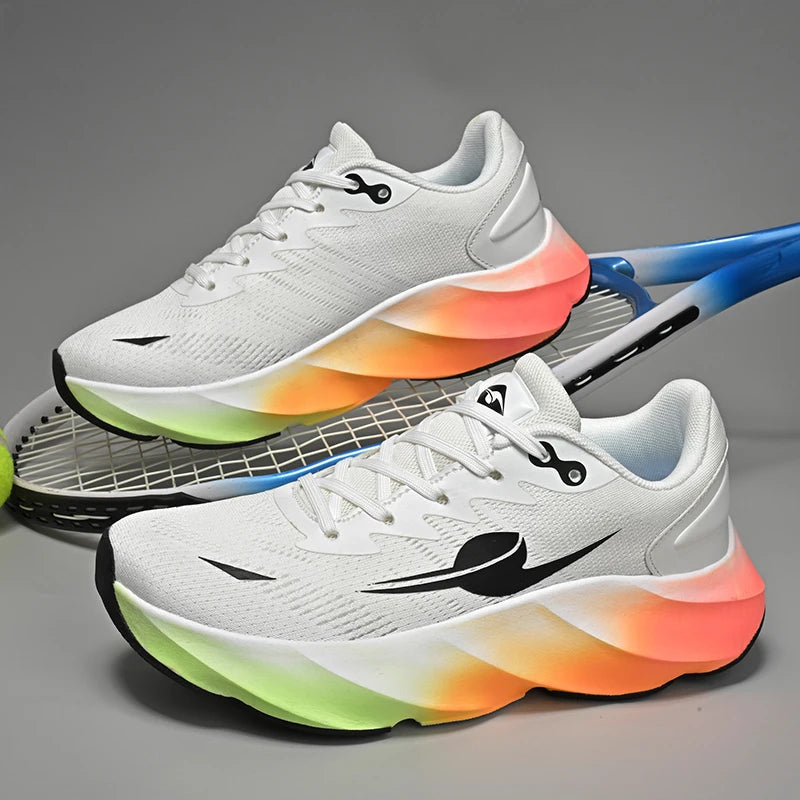 Mens Running Shoes 2025 New Mesh Breathable Lightweight Comfortable Fashion Sports Shoes Gym Running Training Sneakers Men