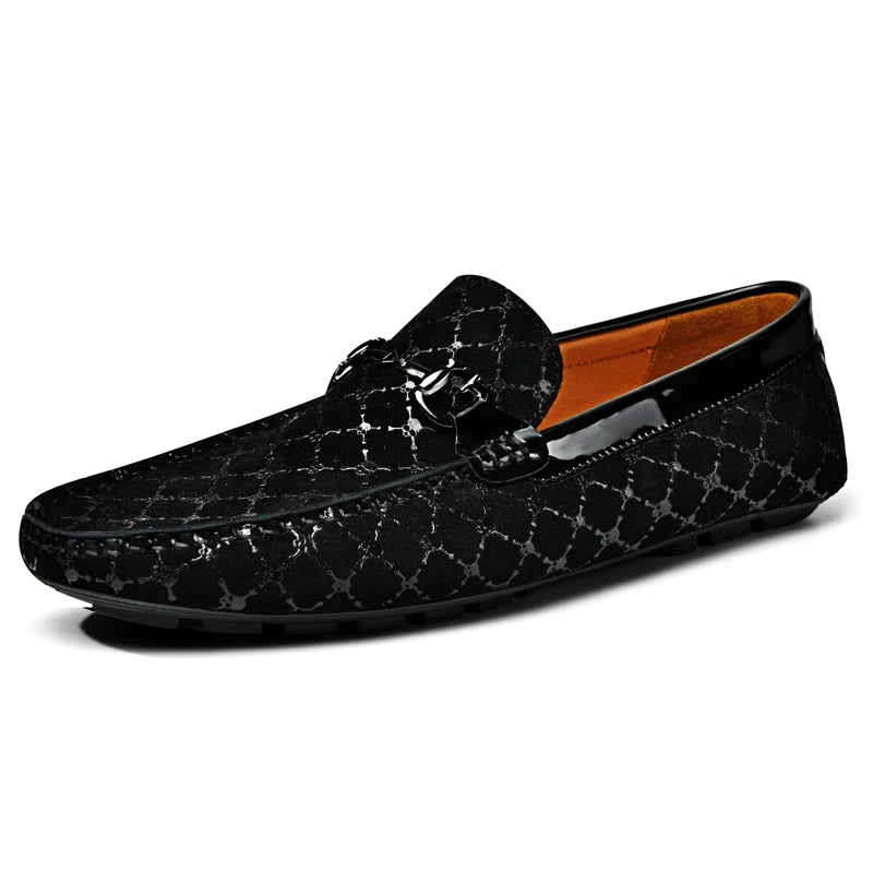 Spring Autumn Mens Loafers Casual Leather Shoes Men Loafer Shoes Slip On Luxury Size 38-47 Dropshipping