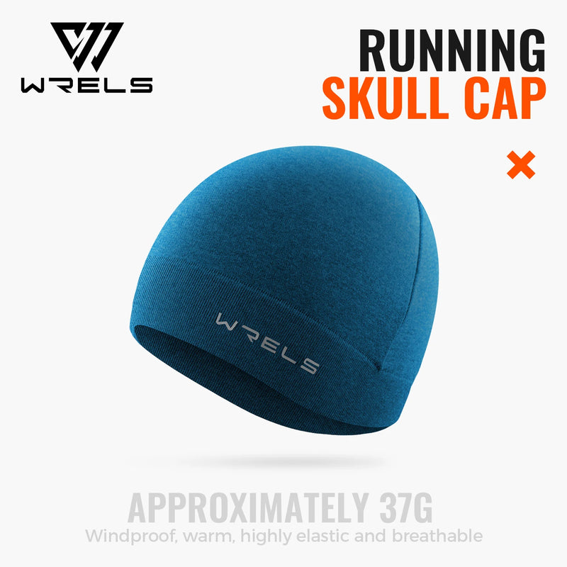 WRELS Sports Skull Cap Warm Ski Beanie Helmet Liner Breathable Moisture Wicking Running Cycling Men Women Outdoor Thermal Cap