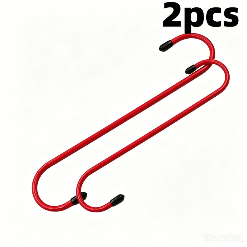 2pcs S-shaped brake Pad Hook,Brake Caliper Hanger Hooks, Durable Steel,for Automotive Work on Brake Axle and Suspesion Systems