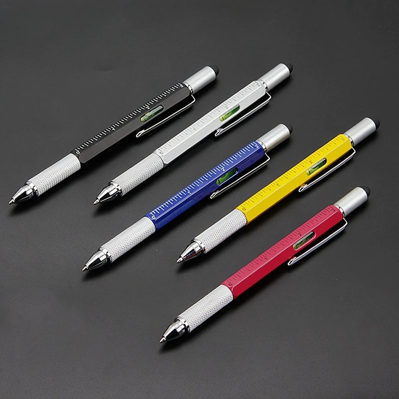 1/2pcs Hexagonal 7-in-1Stylus Pen • Capacitive Touch Screen Compatible • Twist Closure • Ergonomic Grip • for Ages  stylos