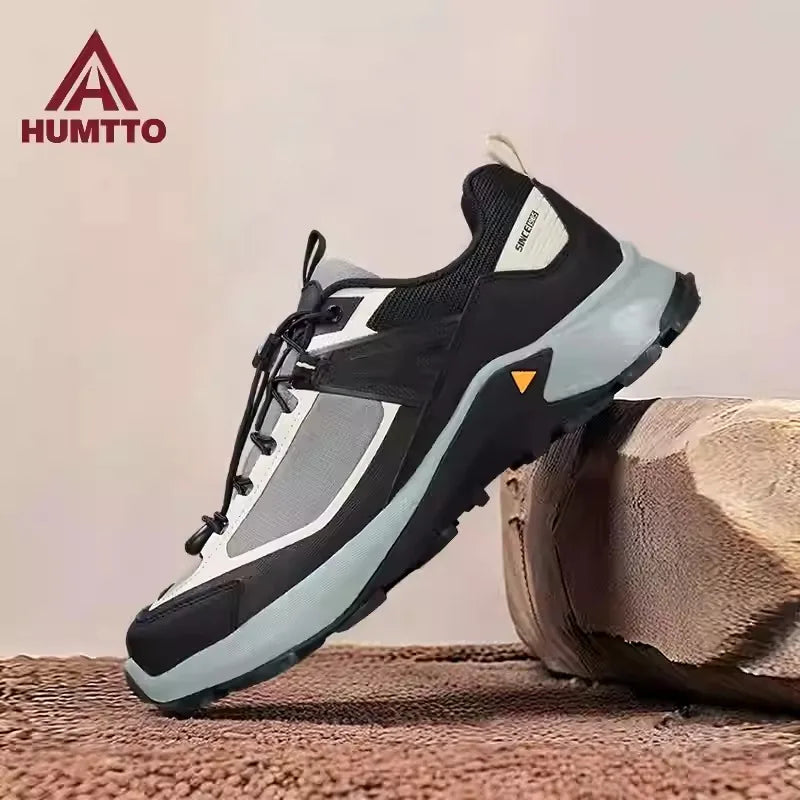 HUMTTO Trail Running Shoes Outdoor Non-slip Sneakers for Men Luxury Designer Casual Sports Shoe Winter Breathable Men's Trainers