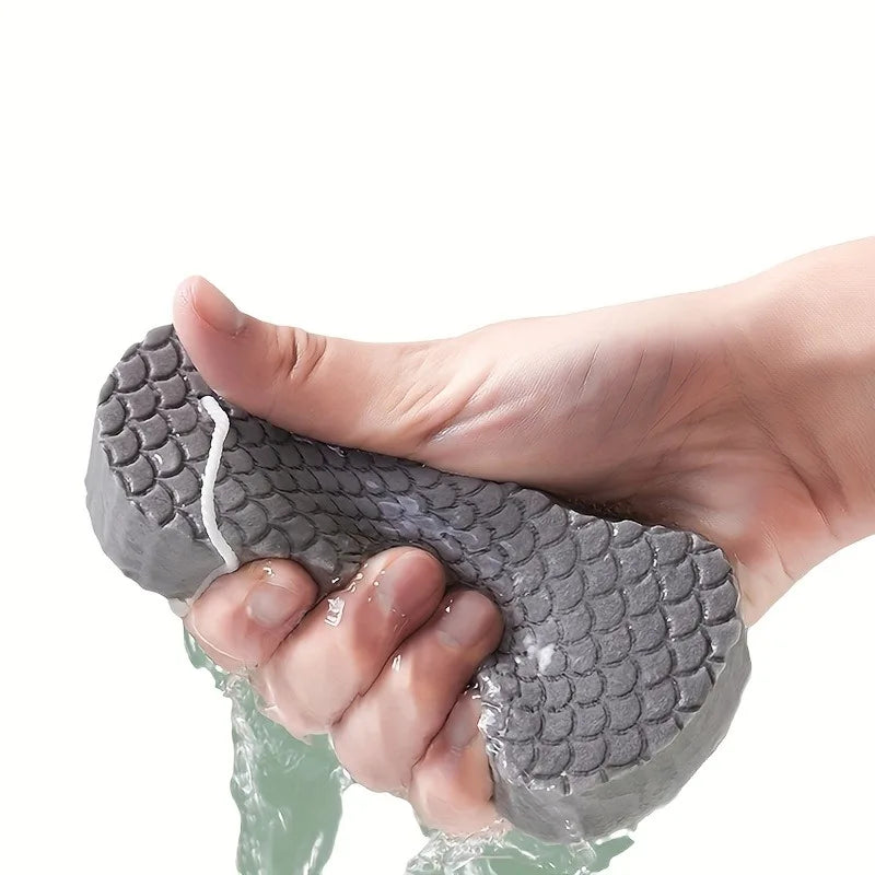 3D Exfoliating Body Scrub Sponge,Reusable Exfoliating Bath Ball for Deep Cleansing and Smooth Skin, Bathroom Accessory.