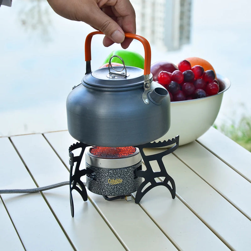 Outdoor Infrared Stove Camping Waterproof Energy-Saving Burner Ultralight Folding Mini Burner Camp Cooking Supplies