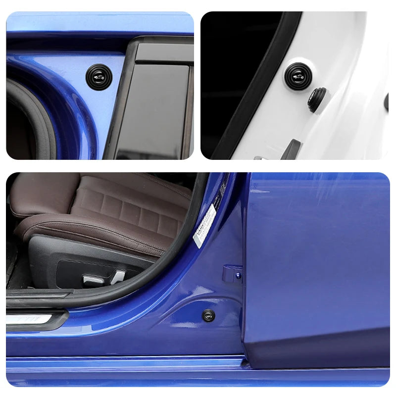 SEAMETAL 8/40pcs Door Shock Absorber Pads Buffer Bumper Pads Shock Absorption Sound Insulation Rubber Gaskets Adhesive Stickers