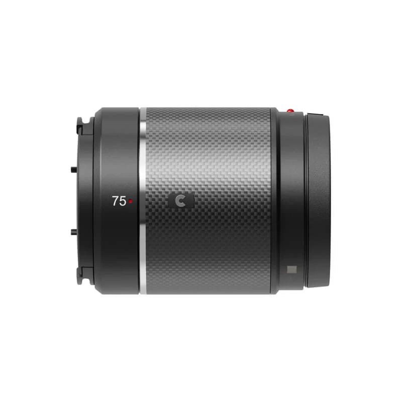 DJI DL 75 mm F1.8 Lens The DJI DL 75 mm F1.8 full-frame medium telephoto lens is designed for 8K cinematography