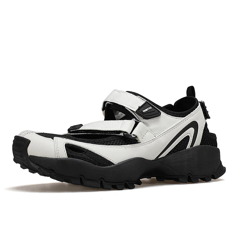 HUMTTO Beach Outdoor Sandals for Women Breathable Designer Summer Flat Sports Wading Shoes Woman Quick Drying Trekking Sandals