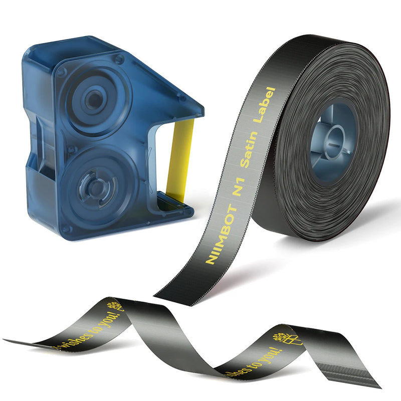 NIIMBOT N1/B18 Satin Ribbon Label and Special Carbon Ribbon for Birthday Gift Wedding Blessing scene