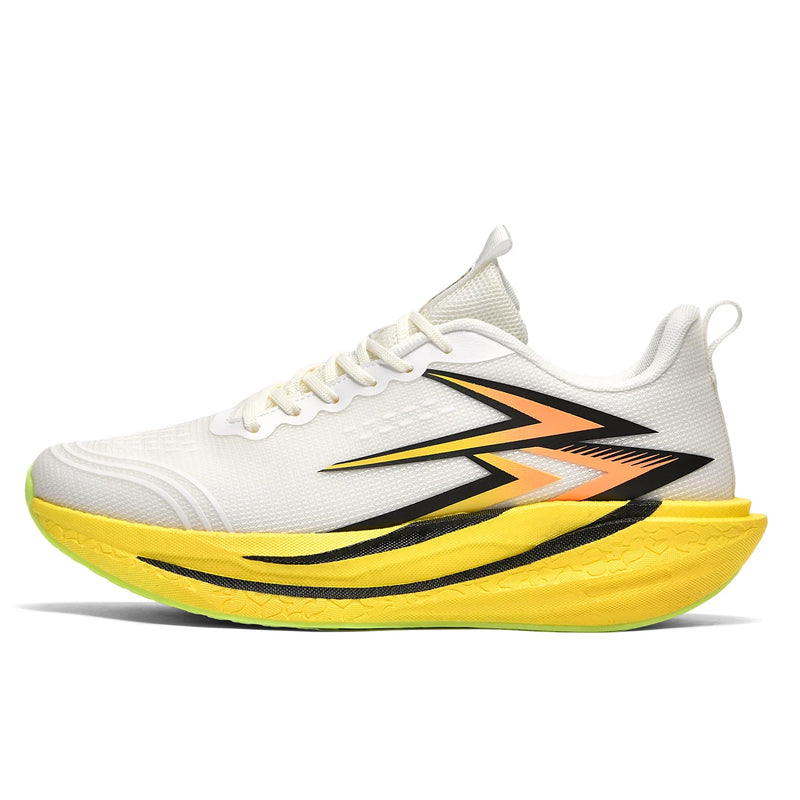 Unisex Sports Shoes Professional Running Anti Slip Thick Soled Training Shoes New Marathon Sports Breathable Light Running Shoes