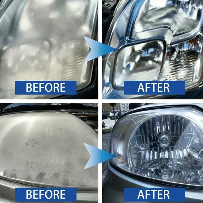 SEAMETAL Car Headlight Restoration Polishing Headlamp Scratch Remover Repair Cleaning Paste Remove Oxidation Headlight Care Tool