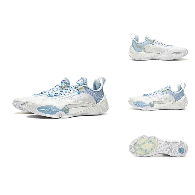 ស្បែកជើងបាល់បោះអាជីព Li-Ning សម្រាប់បុរស WADE ALL CITY 14 SUPER BOOM ទន់ ស្រួលពាក់ ទ្រទ្រង់ដោយក្រណាត់ Lining Sneakers ABAW011 ABAW001
