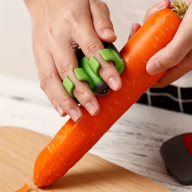 1pc Stainless Steel Handheld Peeler, Effortlessly Peels, Non-Electric, Suitable for Ingredients Like Carrots And Pumpkins.