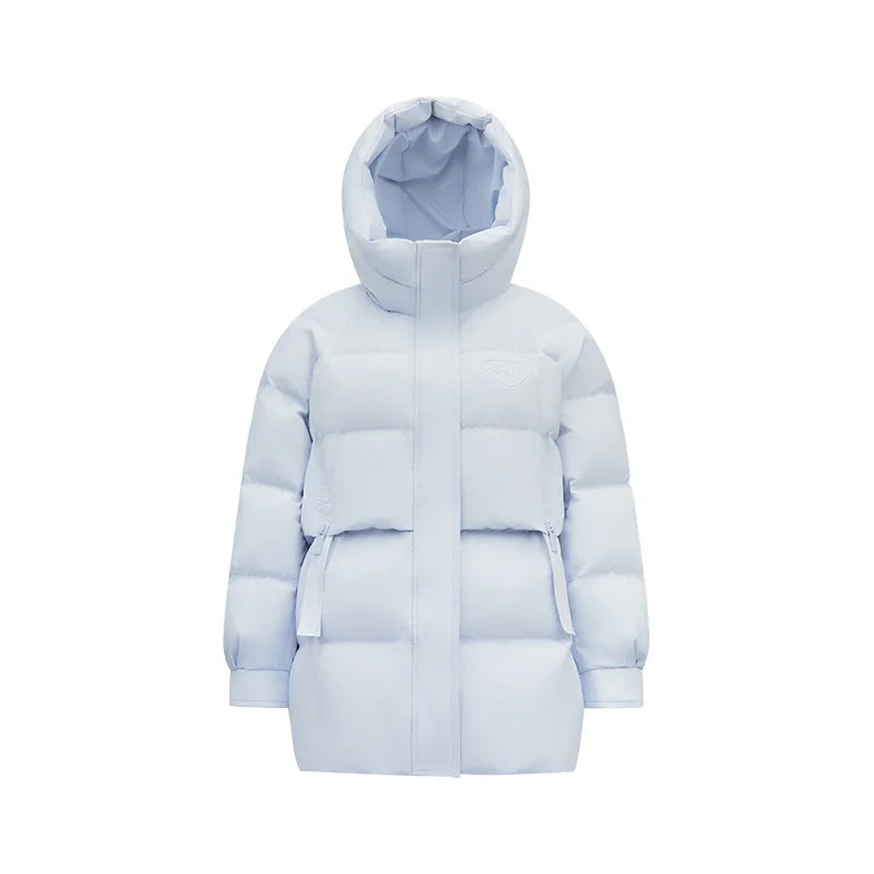 Semir Women Down Jacket 90 Percent Down Fill Mid Length Urban Casual Style Puffer Shape 2026 Winter Outdoor Layer