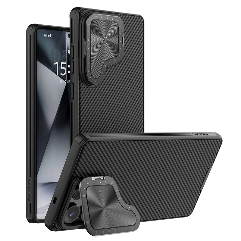 NILLKIN For Samsung Galaxy S25 Ultra Case CamShield Prop With Camera Protection Shockproof Back Cover For Samsung S25 Ultra Case