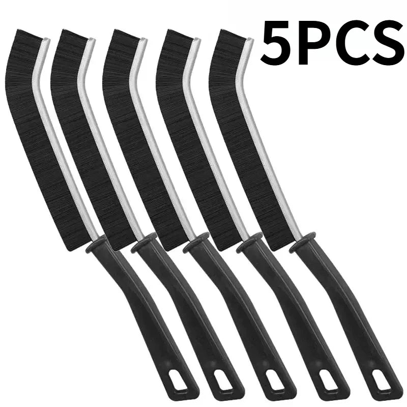 3/5Pcs  Crevice Cleaning Brush Set for Grout Gap Car Corners Window Groove Kitchen Tile Seam - Household Cleaning Tools