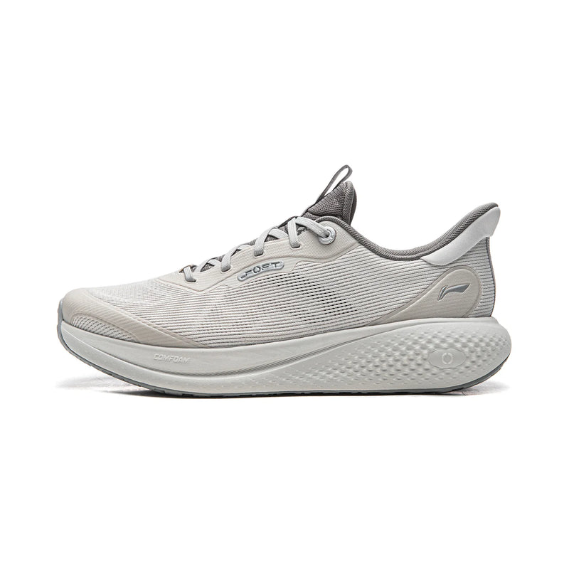 ស្បែកជើងបុរស Li-Ning SOFT GO 3 V2 របៀបរស់នៅ COMFOAM មានខ្យល់ចេញចូលបាន ឆ្លុះពន្លឺ ទាន់សម័យ ស្បែកជើងធម្មតា LiNing ស្បែកជើងដើរប្រចាំថ្ងៃ AGLW027