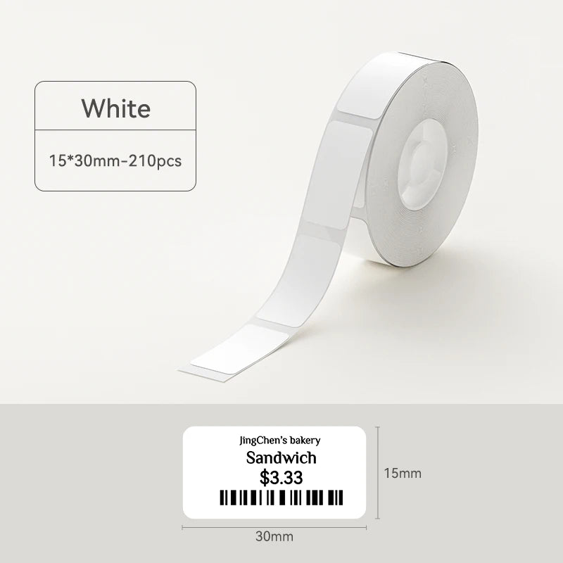Niimbot Waterproof Anti-Oil Printing Label Paper Scratch-Resistant Tape Sticker for D11 D110 D101 H1S Mini Thermal Label Printer