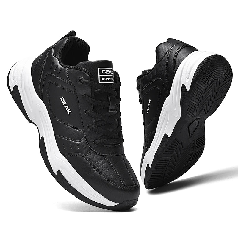 Men's Plus-Size Light Casual Sneakers Four Season New Breathable Soft-Sole Non-Slip Outdoor Fashion Student Running Sports Shoes