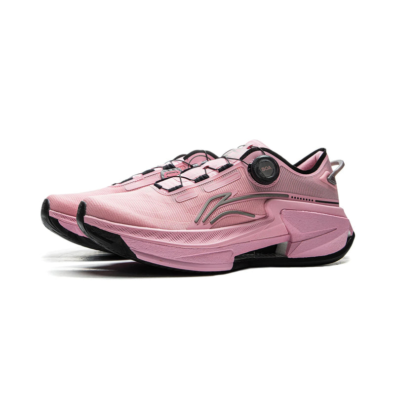 ស្បែកជើងរត់បុរស Li-Ning FURIOUS RIDER 8 PRO Cushion BOOM ស្បែកជើងកីឡាស្រាល ឆ្លុះបញ្ចាំងពន្លឺ ស្បែកជើងប៉ាតា LiNing Stable Sneakers ARZV003