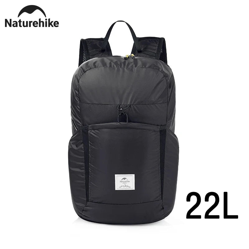 Naturehike 2025 Camping Backpack 30L Large Capacity Portable Foldable Waterproof Shoulder Bag Outdoor Travel Hiking Picnic Bag