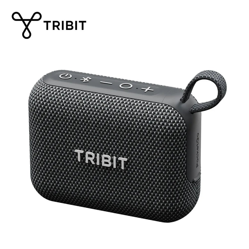 ឧបករណ៍បំពងសម្លេងចល័ត TRIBIT PocketGo ឧបករណ៍បំពងសម្លេងប៊្លូធូសទម្ងន់ស្រាល ធន់នឹងទឹក IP68 មានរន្ធដោតកាត TF រយៈពេលលេង 20 ម៉ោងសម្រាប់ការឡើងភ្នំ