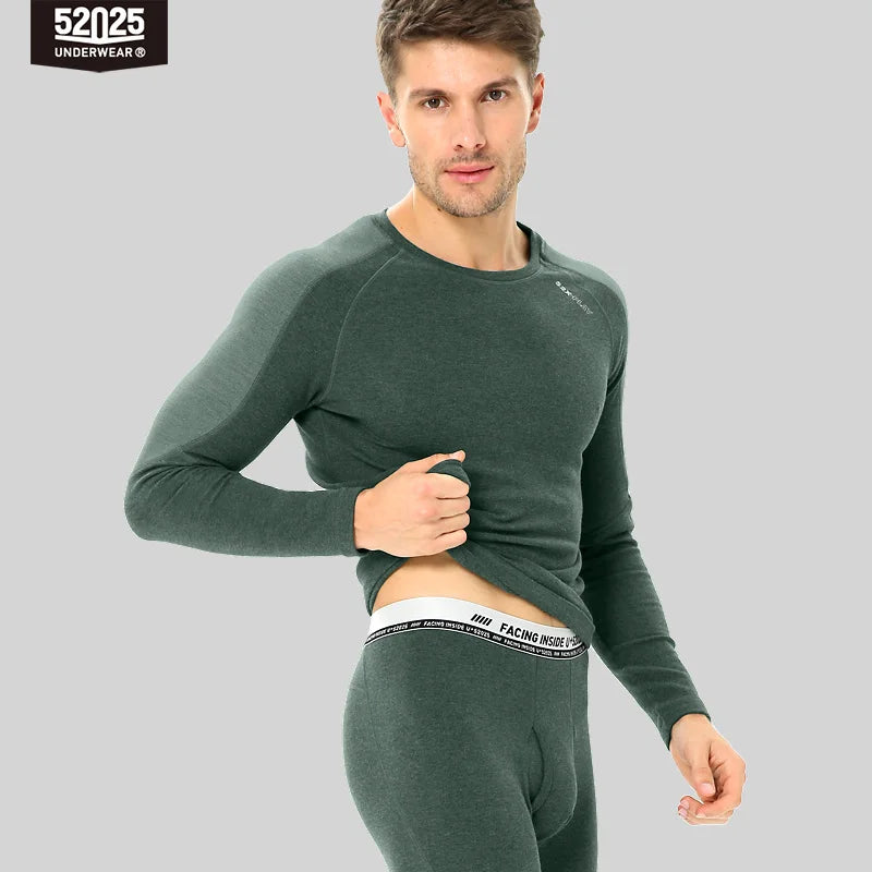 52025 Warm Fleece-Lined Thermal Underwear for Men & Women – Winter Essential. Soft and Cozy. Designed for Ultimate Warmth