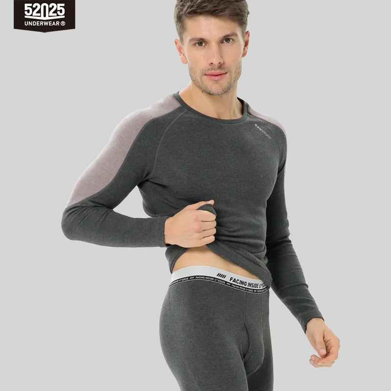 52025 Warm Fleece-Lined Thermal Underwear for Men & Women – Winter Essential. Soft and Cozy. Designed for Ultimate Warmth