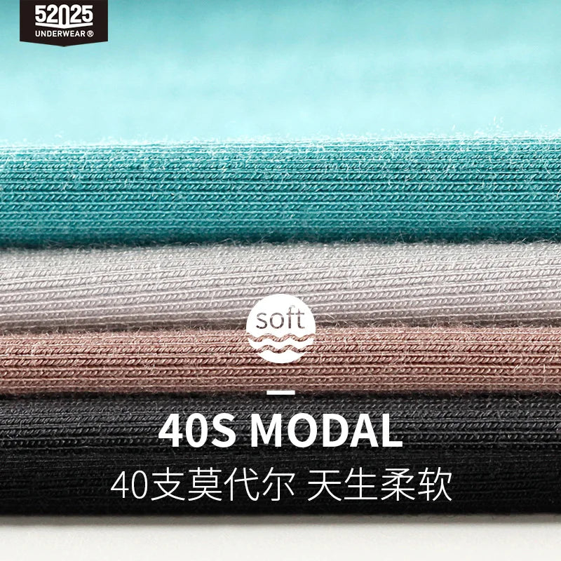 52025 Premium Modal Thermal Underwear –  Ultra-Soft Lightweight Base Layer with Zero-Touch Seamless Comfort & Soft Stretch Feel