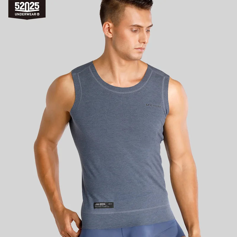 52025 Premium Thermal Vest with Merino Wool – Sleeveless, Seamless, Fleece-Lined, Soft Undershirt for Superior Warmth & Comfort