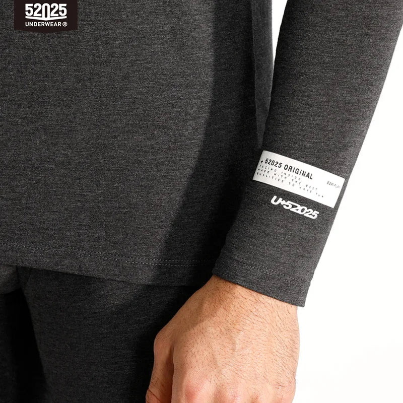 52025 Men's & Women's Athletic Thermal Underwear – Push-Up Design, Breathable Cotton Modal, Sporty Fit, Body-Shaping Long Johns