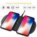 NILLKIN 2 in 1 Qi Fast Wireless Charger for iPhone X XS Max /XS/8/8 Plus For Samsung Galaxy S8/Note 8/S9 wireless charging pad