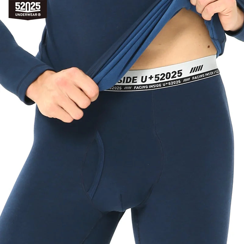 52025 Warm Fleece-Lined Thermal Underwear for Men & Women – Winter Essential. Soft and Cozy. Designed for Ultimate Warmth