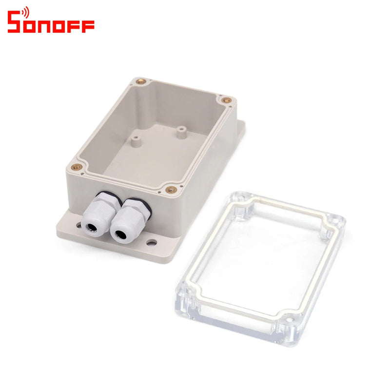 SONOFF IP66 Waterproof Junction Box Water-resistant Impact Shell Compatible With BASICR2/BASICR4/RFR2 Smart WiFi Switches