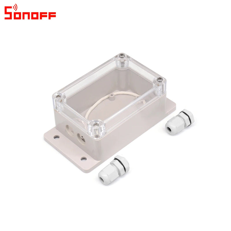 SONOFF IP66 Waterproof Junction Box Water-resistant Impact Shell Compatible With BASICR2/BASICR4/RFR2 Smart WiFi Switches