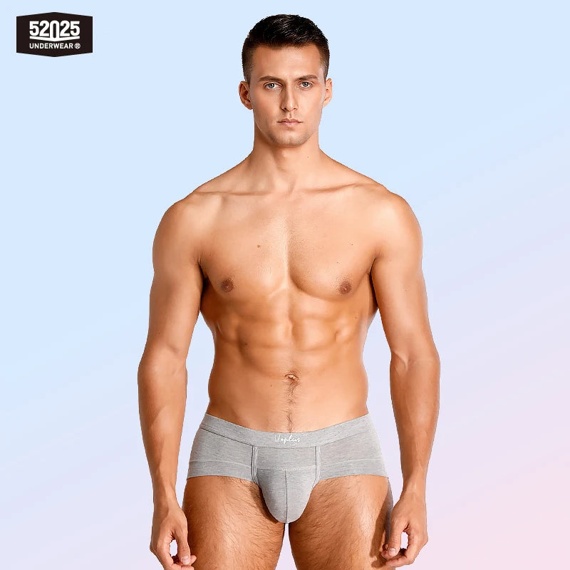 52025 Men’s Eco-Friendly Underwear – Silky Modal Breathable Briefs, Plant-Dyed, Comfortable and Sexy Men’s Slips Luxurious Brief