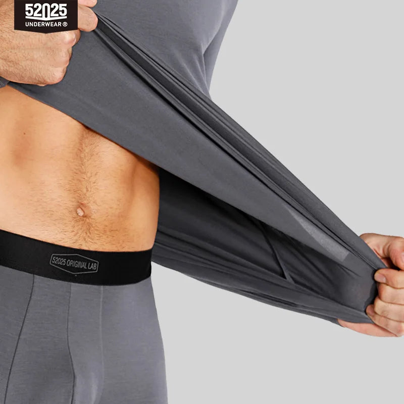 52025 Premium Modal Thermal Underwear –  Ultra-Soft Lightweight Base Layer with Zero-Touch Seamless Comfort & Soft Stretch Feel