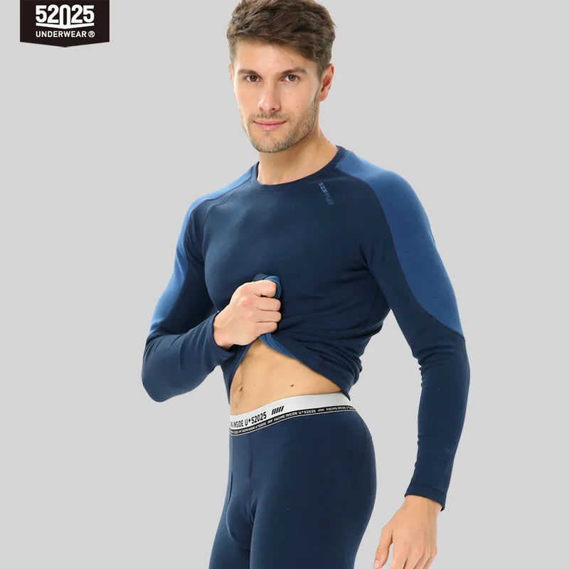 52025 Warm Fleece-Lined Thermal Underwear for Men & Women – Winter Essential. Soft and Cozy. Designed for Ultimate Warmth