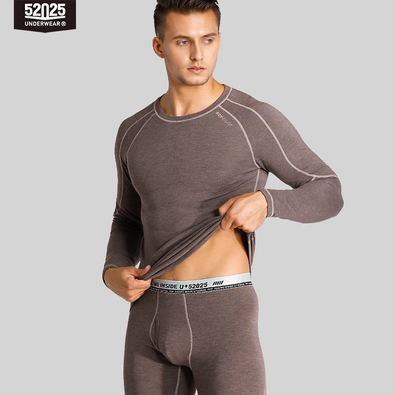 52025 Warm Fleece-Lined Thermal Underwear for Men & Women – Winter Essential. Soft and Cozy. Designed for Ultimate Warmth