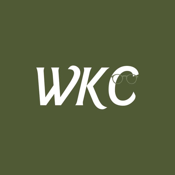 White 'WKC' logo on a green background