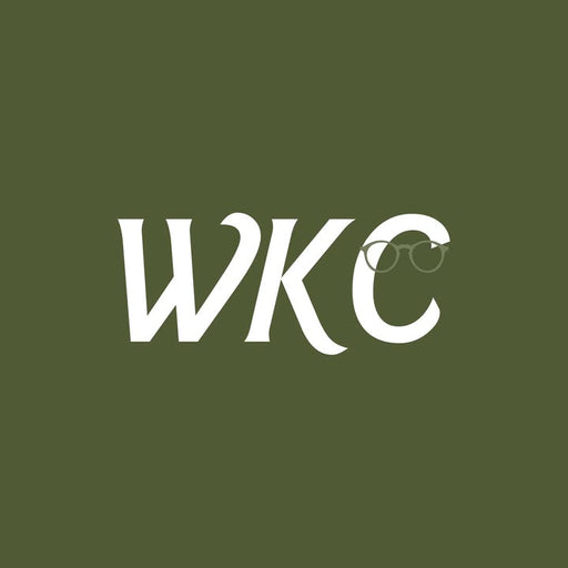White 'WKC' logo on a green background