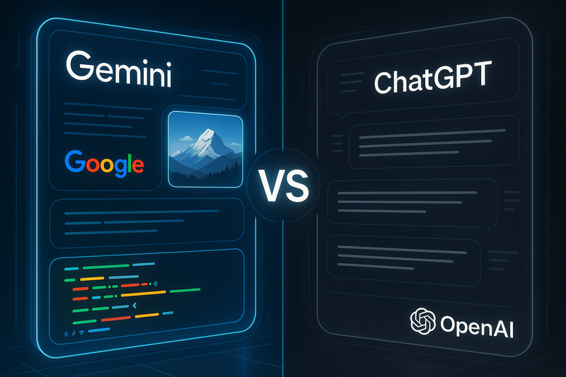 Gemini vs ChatGPT