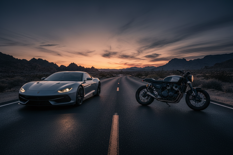 Automotive & Motorcycle រថយន្ត និងម៉ូតូ