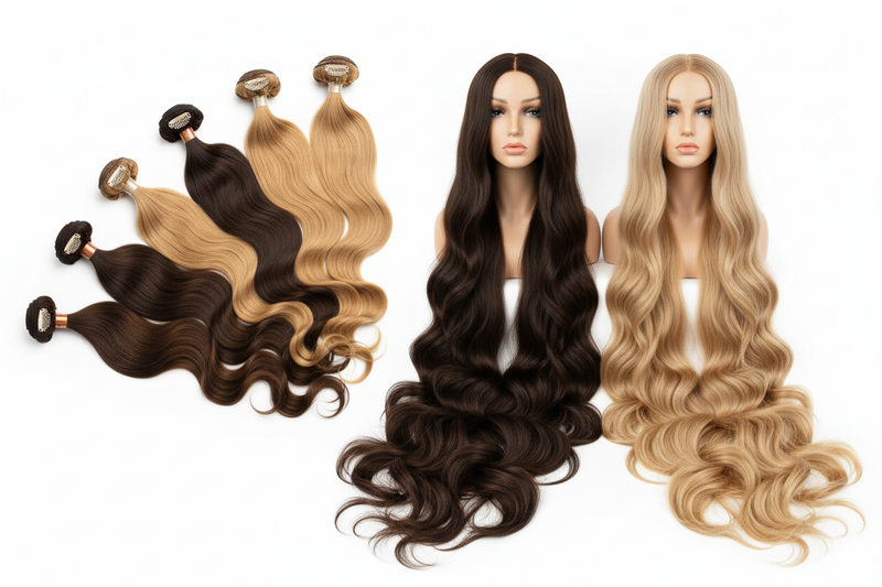 Hair Extensions & Wigs សក់ត និងសក់សិប្បនិម្មិត
