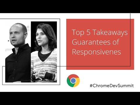 Chrome Dev Summit 2018 - All Sessions
