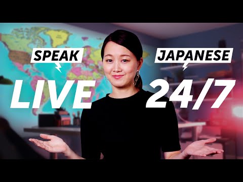 Speak Japanese 24/7 with JapanesePod101 TV 🔴 Live 24/7