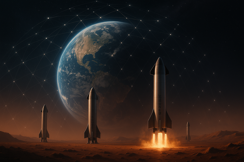 Musk's Empire: Building a Future of AI, Space Connectivity, and Unprecedented Wealth