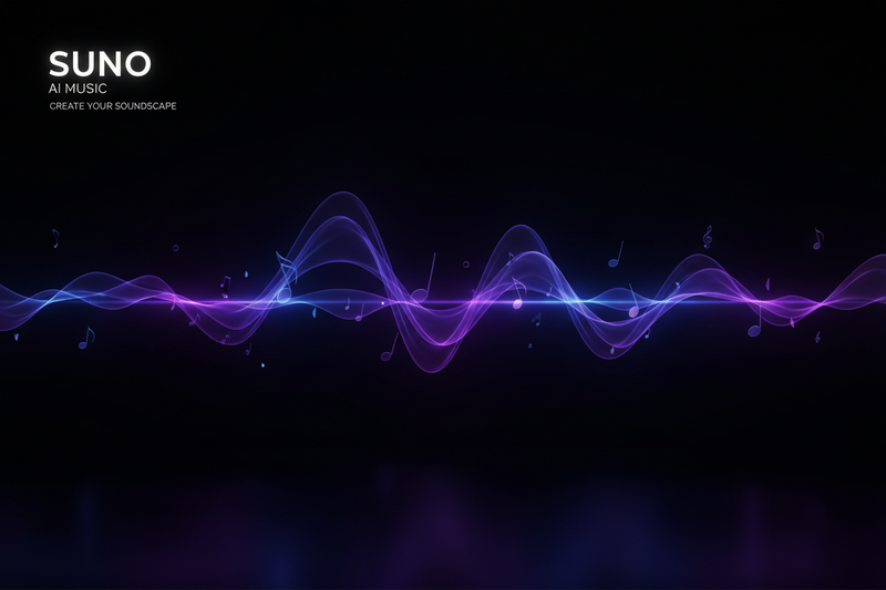 Suno: Generative AI for creating full songs from text prompts.
