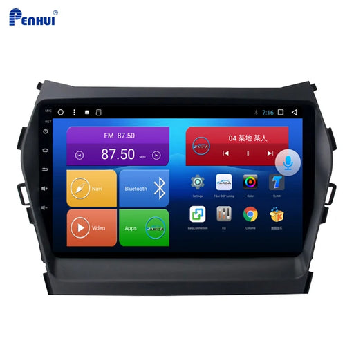 9 inch Android Double Octa Core 6GB RAM+128GB ROM Car DVD Player for Hyundai IX45 (2013-2018)