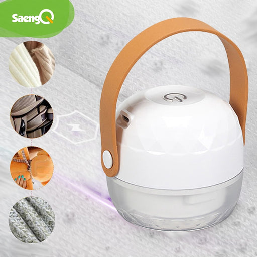 saengQ Mini USB Sweater Spool Machine Lint Remover Trimmer Clothes Fuzz Pellet Trimmer Machine Portable Charge Fabric Shaver